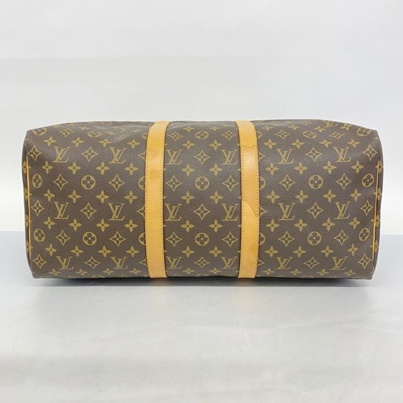 LOUIS VUITTON Authentic Brown Monogram Keepall 50 Boston Bag - Picture 3 of 12